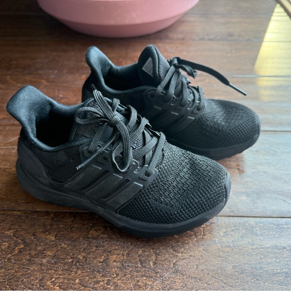 Adidas Bounce Kids Black Sneakers